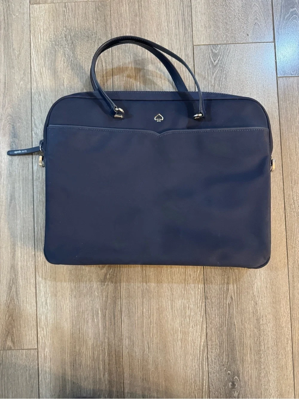 Kate Spade Navy Nylon Laptop Tote